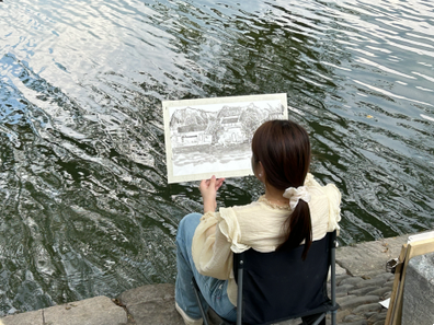 写生季｜执笔绘徽州，山河入画里
